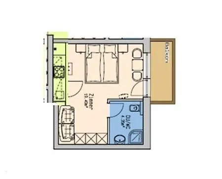 Belledonne Ski&bike In&out, Zentrale Lage Appartement *